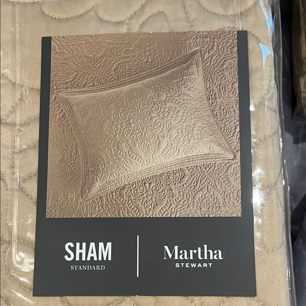 Martha Stewart Tan Pillow Set Bedding Collection